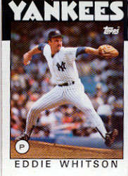 1986 Topps Baseball Cards      015      Eddie Whitson